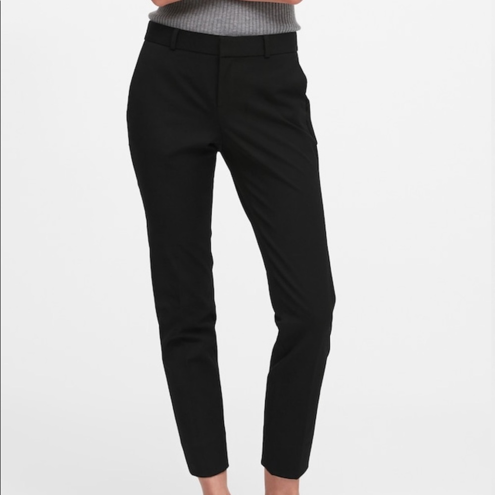 Banana Republic Avery Pant in Black Perfect Condt